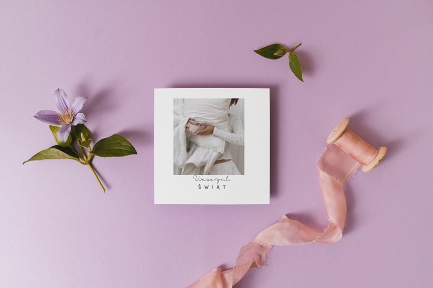 Zestaw świątecznych kartek do druku - obrazek 6