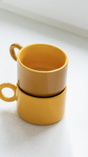 kubek Chiquito żółty jasny