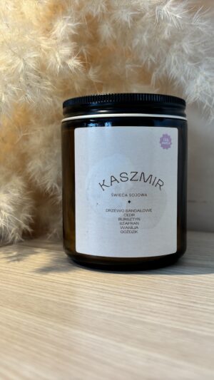 Świeca Sojowa Kaszmir