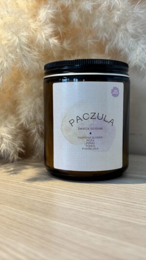 Świeca Sojowa Paczula